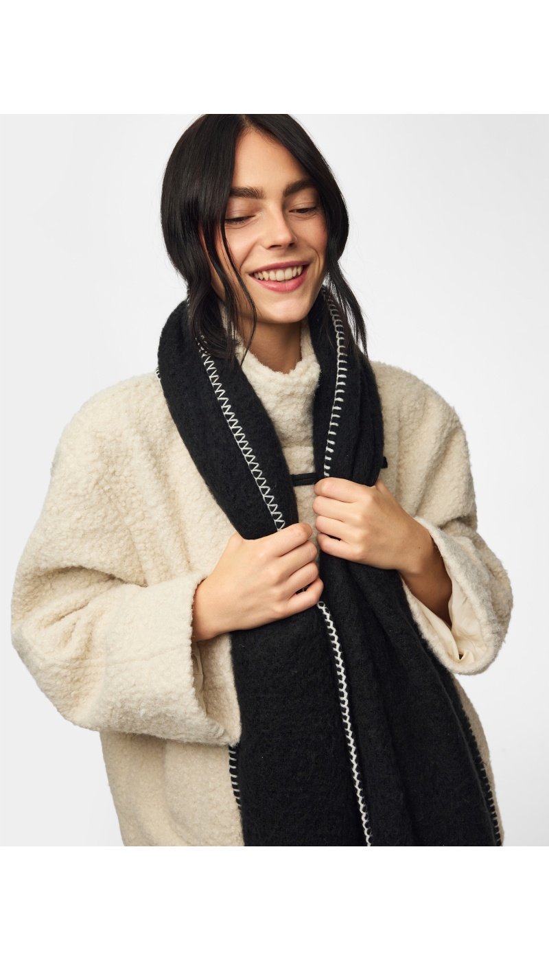 Echarpe Black PCPYRON PIECES - 3 | ACCESSORI